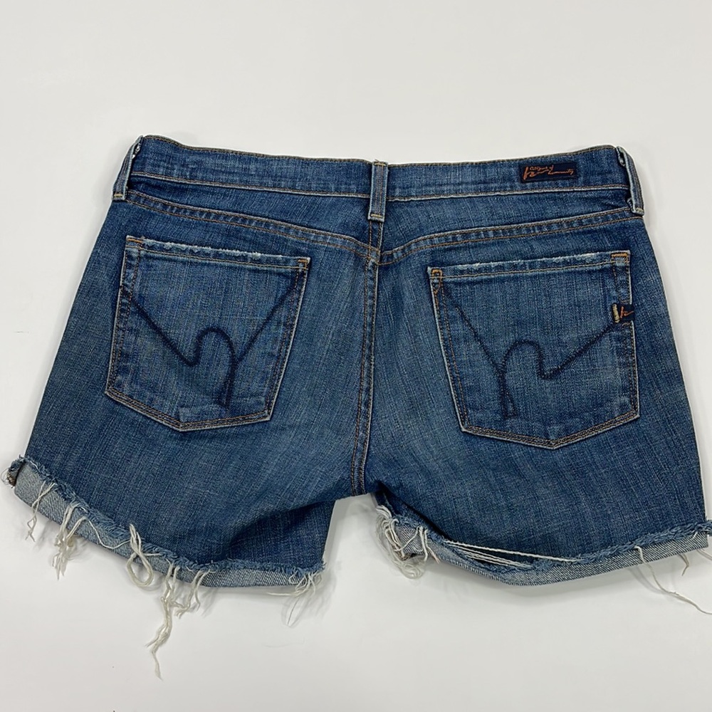 Citizens of Humanity Kelly Stretch Jean Shorts 30